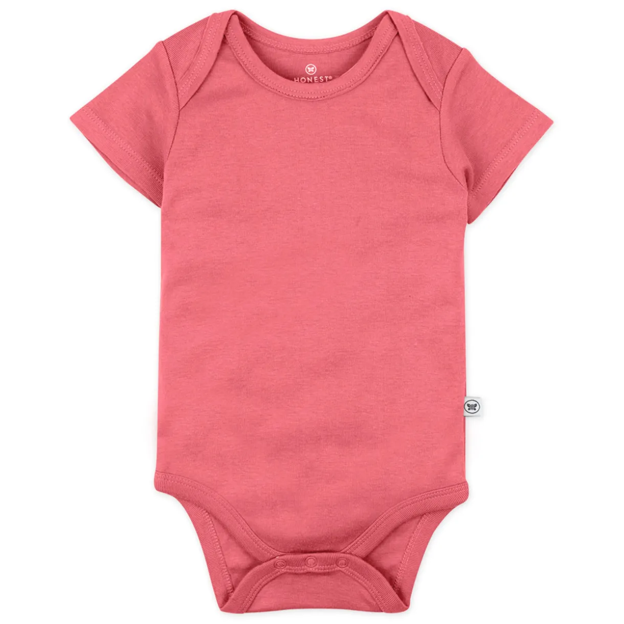 10-Pack Organic Cotton Short Sleeve Bodysuits
