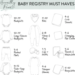 10-Pack Organic Cotton Short Sleeve Bodysuits