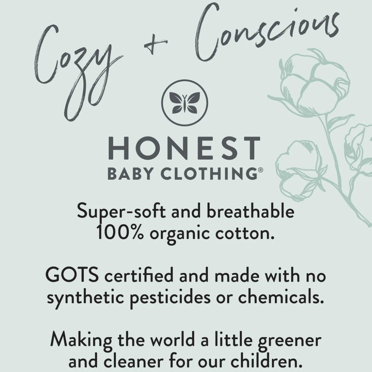 10-Pack Organic Cotton Short Sleeve Bodysuits