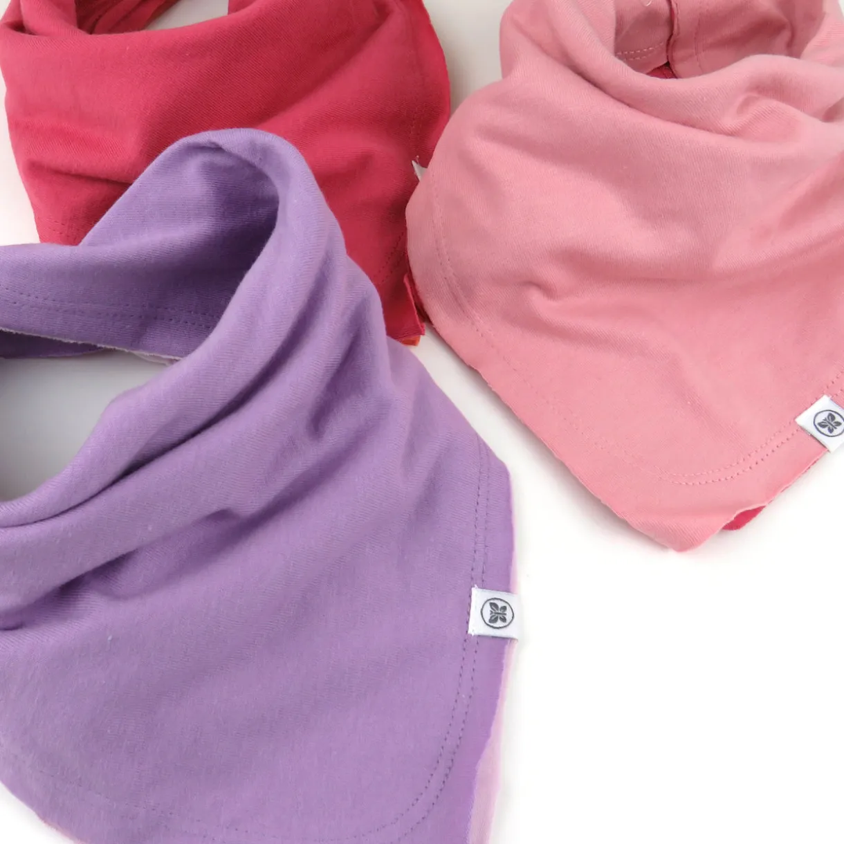 20-Pack Organic Cotton Short Sleeve Bodysuit & Bandana Bib Burp Cloth Bundle