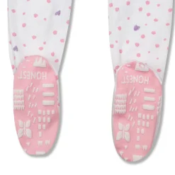 2-Pack Organic Cotton Snug-Fit Footed Pajamas