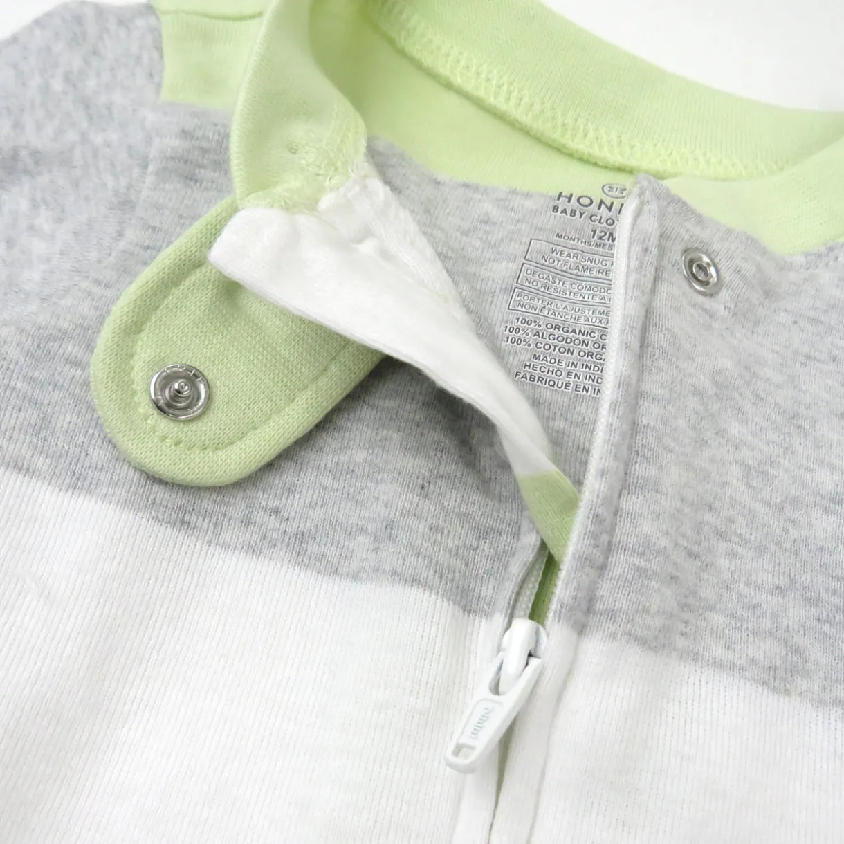 2-Pack Organic Cotton Snug-Fit Footed Pajama