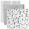 3-Pack Organic Cotton Swaddle Blankets