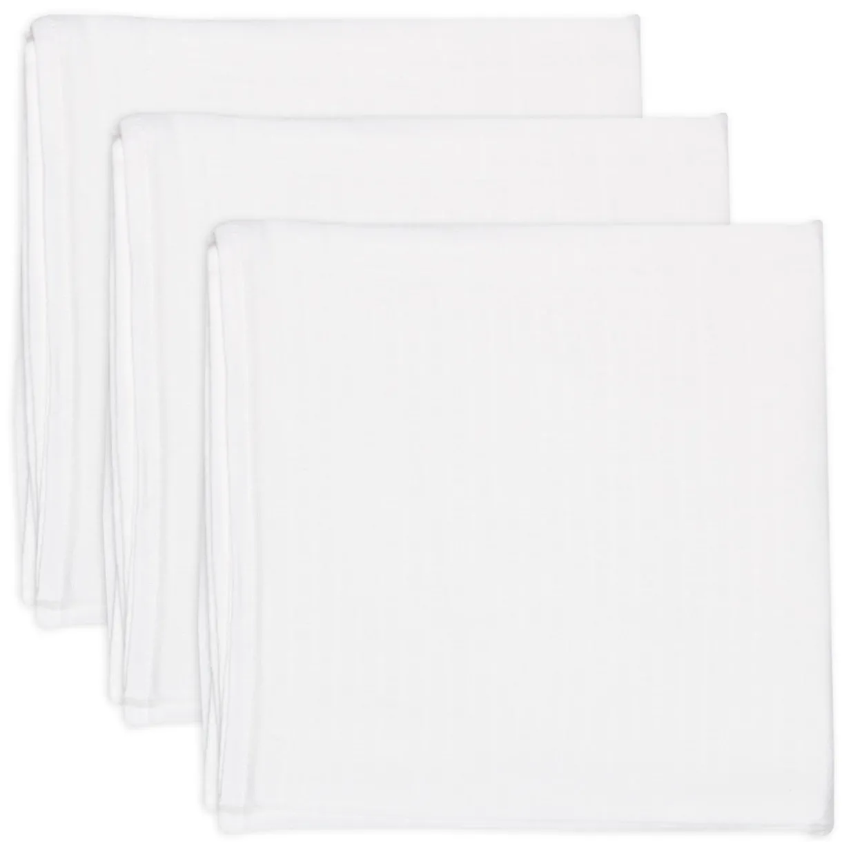 3-Pack Organic Cotton Swaddle Blankets