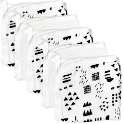 5-Pack Organic Cotton Washcloths