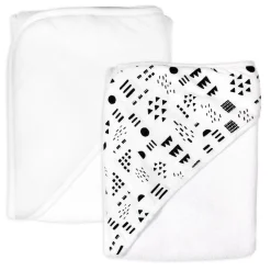 9-Piece BUBBLES & CUDDLES Organic Cotton Bath Gift Set