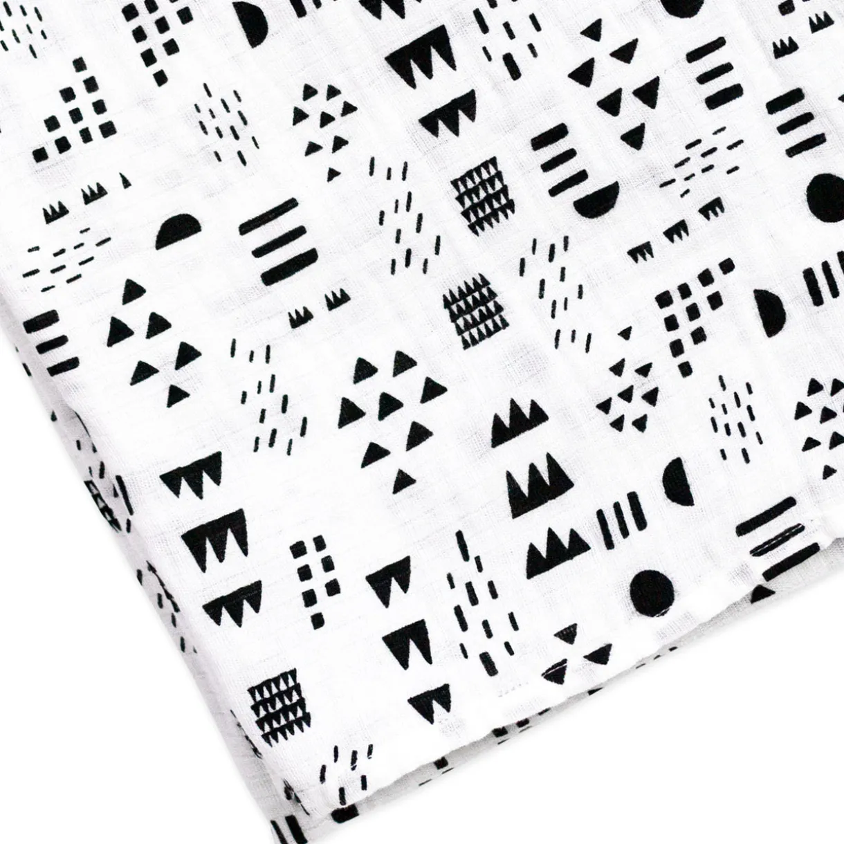 SNUGGLE TIME 2-Pack Organic Cotton Swaddle Blankets Gift Set